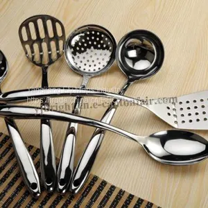 304 High Quality Stainless Steel Kitchen Utensil Set thumbnail-1