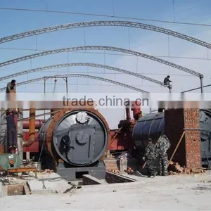 After-sale Service Oversea Avaliable Pyrolysis Unit Extraction Oil From Waste Tyre/Plastic thumbnail-6