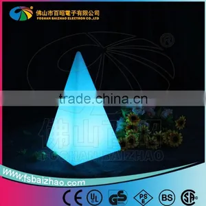 Color Changing Remote LED Pyramid Light Led Table Light/table Lamp Mood Light thumbnail-1
