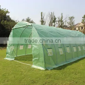 Hoop Greenhouse Polytunnel Garden Greenhouse8x4x2.25 thumbnail-2