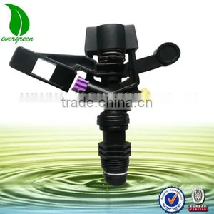 Hot Sale Double Nozzle Plastic Impact Sprinkler With Cap thumbnail-1