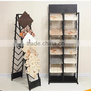 Multi-Tier Flooring Metal Tile Display Rack thumbnail-1