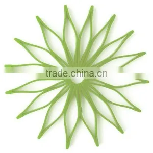 Silicone Trivet Heat Resistant Hot Pad Collapsible Placemat OEM ODM Factory thumbnail-2