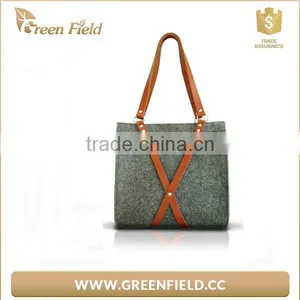 Felt Shopping Bag, Small Tote Felt Shopping Bag thumbnail-1