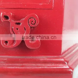 Red Hot Sale New Design Hexagon Pagoda Wooden Piggy Bank,wooden Money Box thumbnail-5