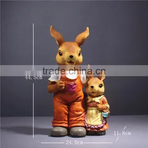 Custom Home and Garden Rabbit Garden Statues thumbnail-4
