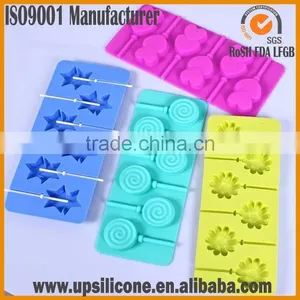 Christmas Gift Custom Silicone Ice Cube Tray,lollipop Mold Chocolate, Minecraft Silicone Ice Mold,hard Candy Mold thumbnail-1