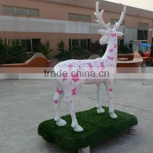 Fiberglass Reindeer Figure for Movie Cartoon thumbnail-5