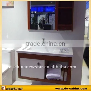 Bath Cabinet Modern Wood Bathroom Vanity(NSBC-008) thumbnail-1