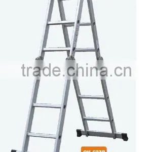 Telescopic A-frame Ladder Indoor Modern Ladder thumbnail-1