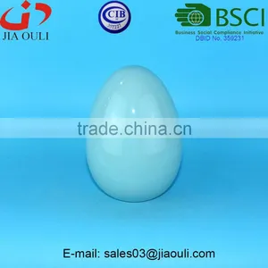 BSCI Aduit Factory Popular Home Decora Ceramic Egg, Easter Decoration Eggs thumbnail-3