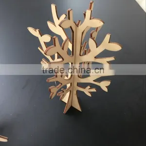 Creative Hollow Carving Christmas Wooden Christmas Tree For Decoration thumbnail-5