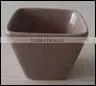 Brown Color Square Shape Ceramic Bowl thumbnail-1