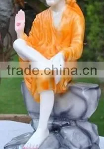 Decorative Resin Statue of Indian God Sai Baba thumbnail-1