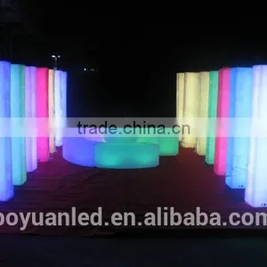 Led Illuminated Lighting Column Stand Furniture thumbnail-3