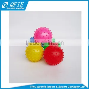 Eco-friednly and Non-toxic PVC 10cm Soft Sensory Massage Ball Toy for Children thumbnail-5