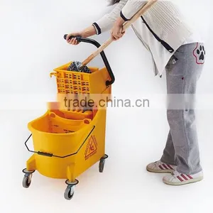 Any Color You Want Yellow Wringer Bucket ,mop Bucket With Wringer,plastic Bucket With Handle33L thumbnail-5