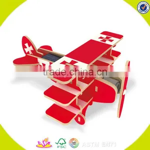 2017 Wholesale Airplane Toy Wooden Children Toys New Design Wooden Wooden Children Toys Best Sale Wooden Children Toys W03B064 thumbnail-1