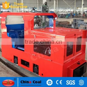 5T Underground Mining Electric Diesel Locomotive for Sale thumbnail-1