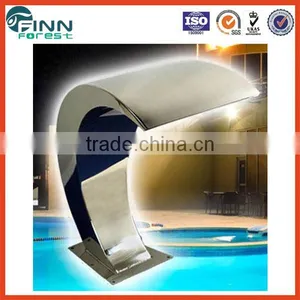 Stainless Steel OEM Water Curtain Spa Pool Adult Massage Spa thumbnail-3