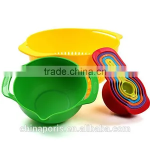 2017 GOOD QUALITY RAINBOW 10PCS MEASURING CUP MEASURING SPOONS thumbnail-5
