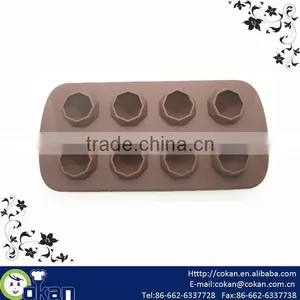 Custom Shape Silicone Ice Cube Tray Chocolate Muffin Mold FDA LFGB thumbnail-1
