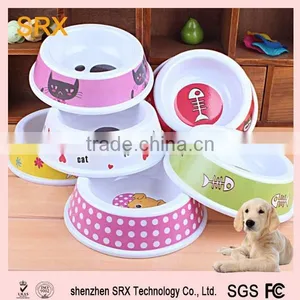 Wholesale Cute Cretoon Dog Dish / Custom Plastic Pet Dog Bowl /wholesale High Quality Disposable Pet Bowl thumbnail-3