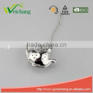 WCJ1077 Good Quality Hot Sale Stainless Steel Mesh Tea Ball Tea Infuser Tea Strainer Fun Shape thumbnail-1