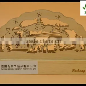 Custom Wooden Frame Christmas Light Box thumbnail-4