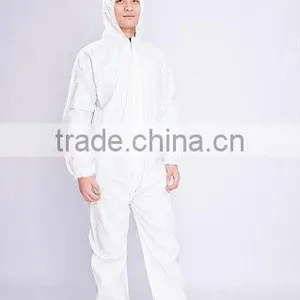Disposable Nonwoven PP+PE Coverall thumbnail-1