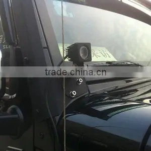 Led Worklight Mounting Bracket, Led Light Bar Installation Parts, Stainless Steel Mounting Kits thumbnail-2