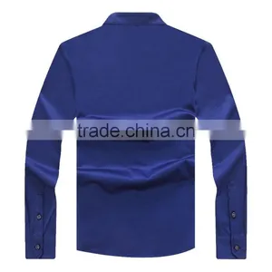 Mens High Quality Slim Fit Blank Customized Mercerized Cotton t Shirt thumbnail-2