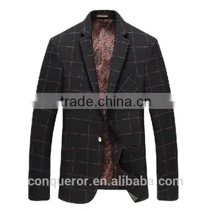 Grid Window Pane Man Suit.BSPL0633 thumbnail-1