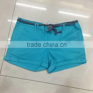 Ladies Cotton/polyester Shorts Stock Apparel thumbnail-1