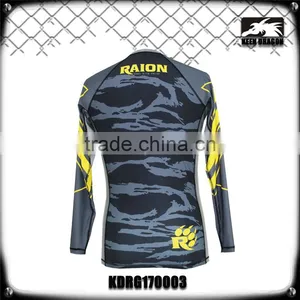 Bjj Fightgear Brazillian Jiu Jitsu Longsleeve Mma Rashguards thumbnail-3