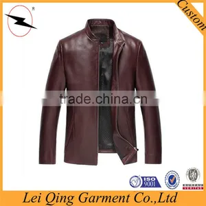 New Model Designs Men's pu Leather Jackets Pure Leather Jackets for Men thumbnail-2