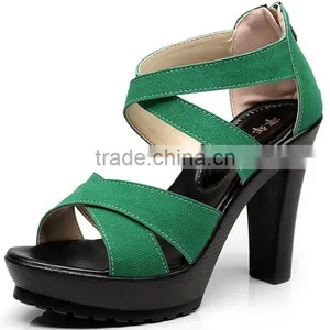 Ladies Fashion Shoes Women Sexy Big Size High Heel Sandals thumbnail-5