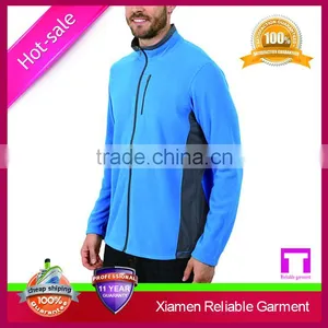100% Polyester Hiking Top Thick Polartec Fleece Jacket for Man thumbnail-1