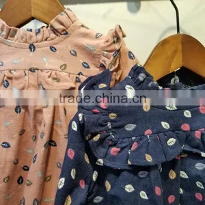 2-6 Years Wholesale 2017 Full Sleeve Autumn Cotton Print Girls Blouses thumbnail-3