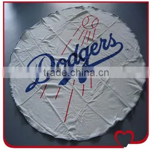 Custom Printed100%cotton Velour Round Compressed Beach Towels thumbnail-2