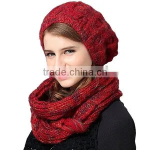 Knitted Winter Hat Cheap Custom Beanie Hat Merino Wool Beanie thumbnail-2