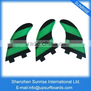 Surfing Fins Honeycomb FCS Base Fins Select Colors Fins thumbnail-4