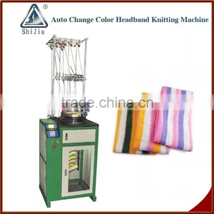 QJF-TD-248 High Quality Auto Change Color Headband Knitting Machine thumbnail-1