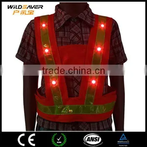 Amazon Hot Sales Police Reflective Vest /child Safety Vest thumbnail-1