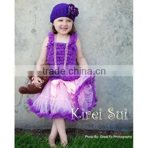 Teen Adult LIGHT PINK LAVENDER Ruffles Pettiskirt Tutu W64D thumbnail-1