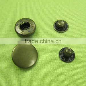 Low Price Hight Quality Button Blank With Shank Back Leather Coat Buttons for Brown Leather Buttons thumbnail-2