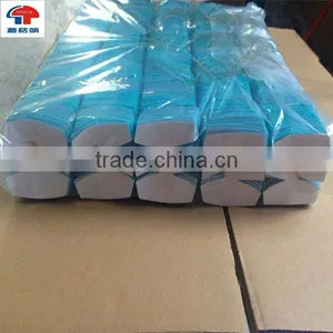 Blue and White Adhesive Backed Hook and Loop Tape / Unnapped Hook and Loop thumbnail-3