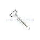Decorative Door Hardware Satin Chrome Heavy Duty Handrail Brackets 74mm thumbnail-1
