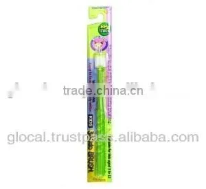Japan 360 Degree Toothbrush English Version For Kids ( Pink Blue Orange Green ) Wholesale thumbnail-2