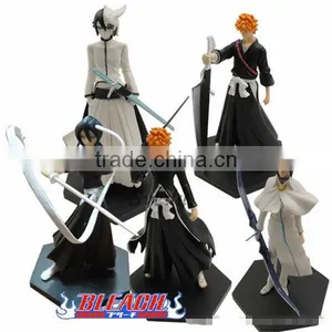 Japanese Anime Bleach Action Figure PVC Dolls 12cm Set of 5pcs Action Figure Toys Gift Box Packing thumbnail-1